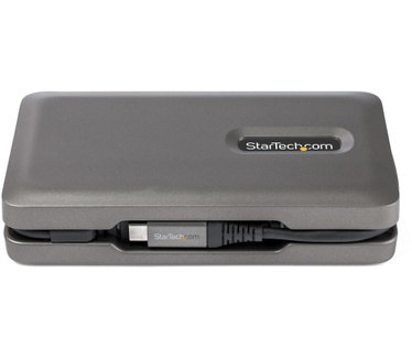 Startech.com USB C Multiport Adapter, USB C naar 4K 60Hz HDMI 2.0, 2-Port 10Gbps USB Hub, 100W Power Delivery Pass-through, GbE, SD/MicroSD, USB Type-C Mini Dock, 25.4cm Kabel