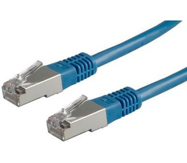Roline S/FTP (PiMF) Patchkabel Cat.6, blauw, 1m