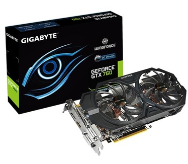 Gigabyte GV-N760WF2OC-2GD