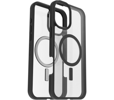 Otterbox React Series voor MagSafe voor iPhone 16 Plus, Black Crystal