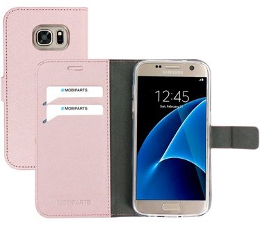 Mobiparts Classic Wallet Case Samsung Galaxy S7 Blue (Galaxy S7) Blauw