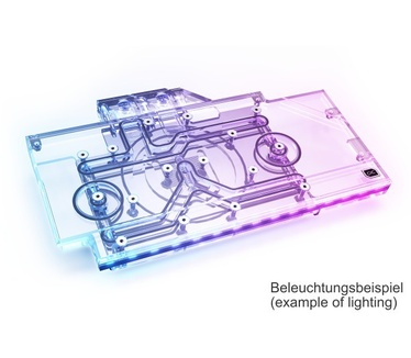 Alphacool Eisblock Aurora Plexi GPX-N RTX 3090/3080 ROG Strix with Backplate