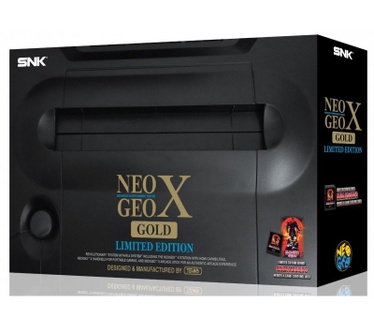 SNK Playmore NeoGeo X Gold Limited Edition Zwart