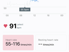 hartslag in app
