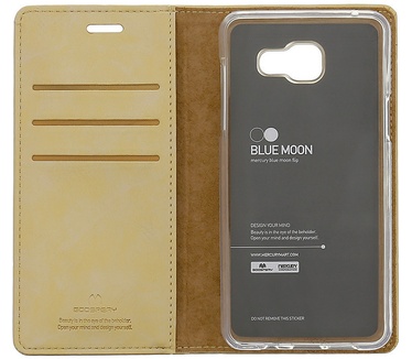 Mercury Blue Moon Wallet Case - Samsung Galaxy A5 (2017) - Goud Goud