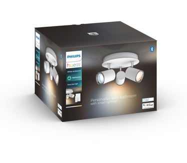 Philips Hue Adore Badkameropbouwspot - Rond - Wit - incl. dimmer switch