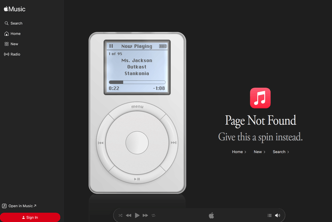iPod 404