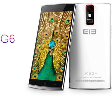 Elephone G6 Wit, Zwart