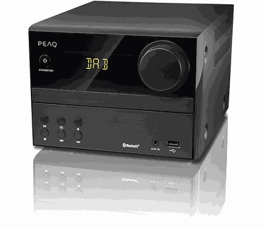 Peaq PMS210BT-B Micro Stereoset