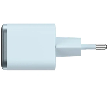 Anker Nano USB-C Snellader 45W met Display Lichtblauw