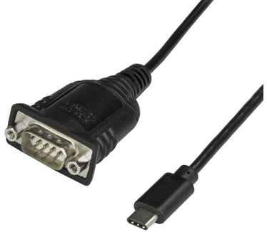 Startech.com UCB-C naar seriële adapter Zwart
