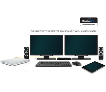2-Power USB 3.0 Dual Display Docking Station