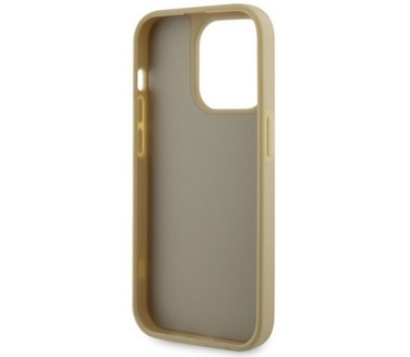 Guess Rhinestones Back Case - Apple iPhone 14 Pro (6.1") - Goud Goud