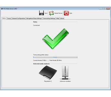 PS3 Media Server screenshot