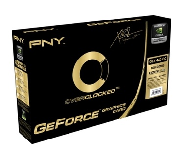 PNY GF GTX 460 XLR8 OC 1024MB GDDR5 PCI-E VGA 2XDVI M-HDMI