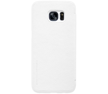 Nillkin Qin S-View Book Case voor Samsung Galaxy S7 Edge - Wit