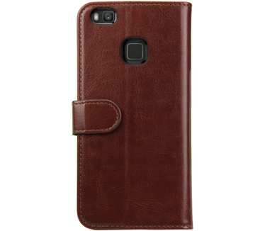 Rosso Element Huawei P9 Lite Hoesje Book Cover Bruin (Huawei P9 Lite) Bruin
