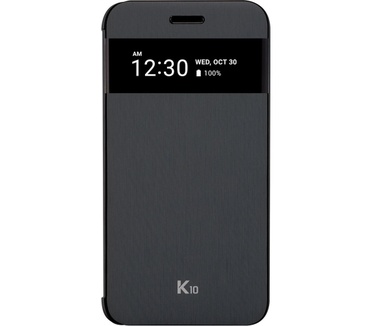 LG K10 (2017) Quick Cover  Zwart