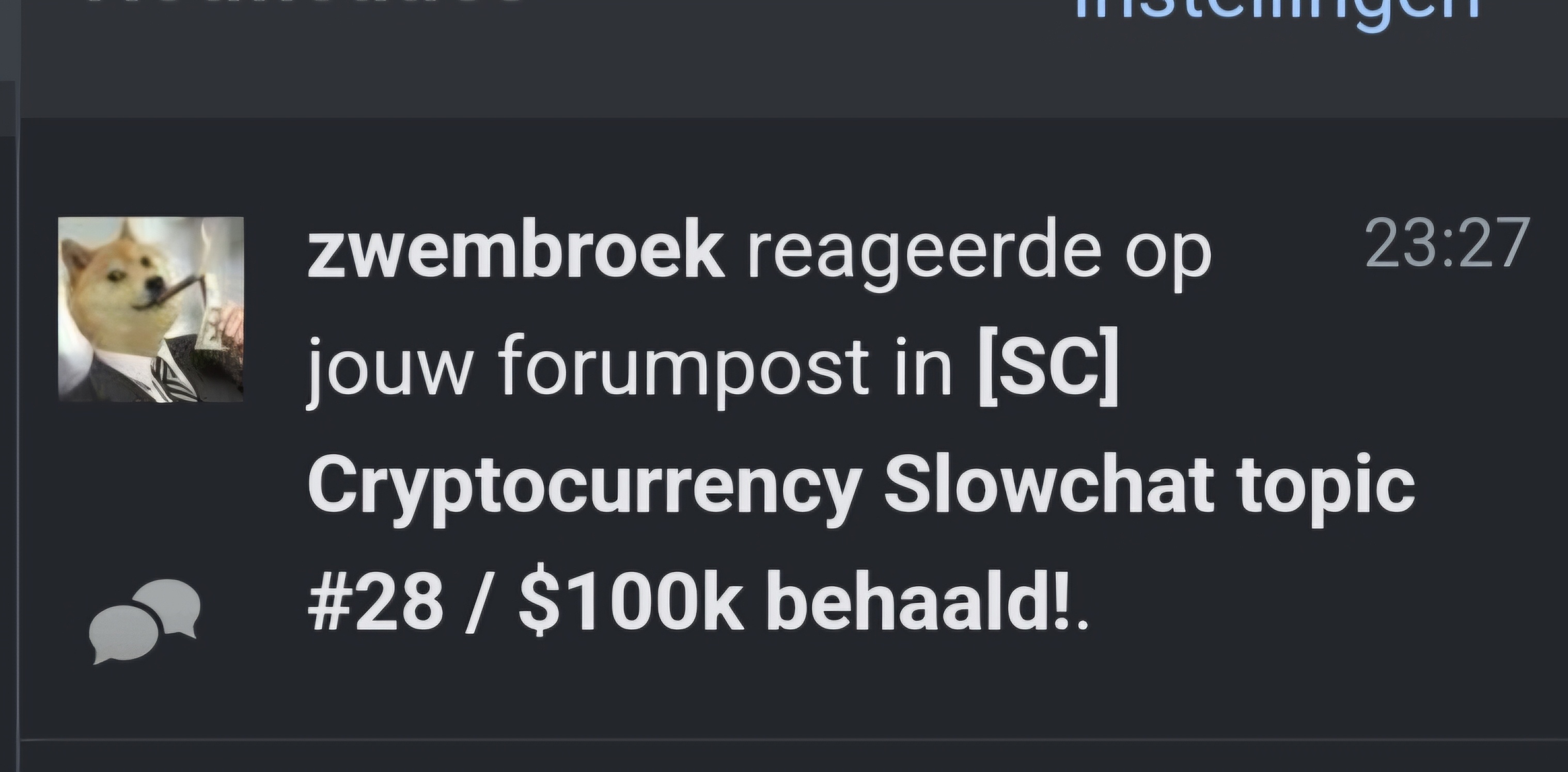 SC] Cryptocurrency Slowchat topic #28 / $100k behaald! - Cryptocurrencies -  GoT