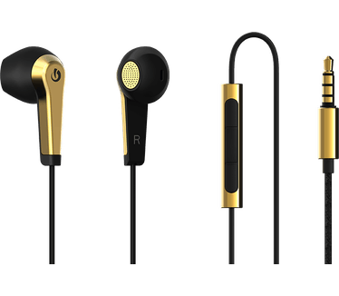 Lumigon H2 Headset 24-Karat Gold (Goud, Zwart)