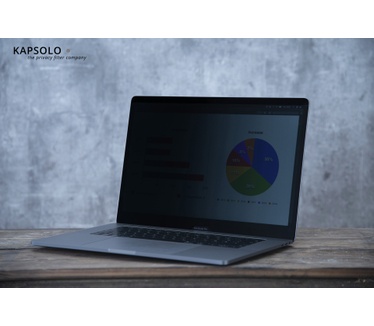 KAPSOLO 2-Way Adhesive Privacy Screen / Privacy Filter for Microsoft Surface Book 3 15