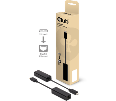 Club 3D USB 3.1 Type C naar Gigabit Ethernet Adapter