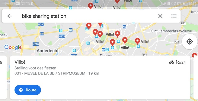 Fietsdelen Brussel