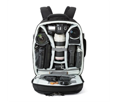 Lowepro Pro Runner BP 350 AW II Zwart Grijs, Zwart