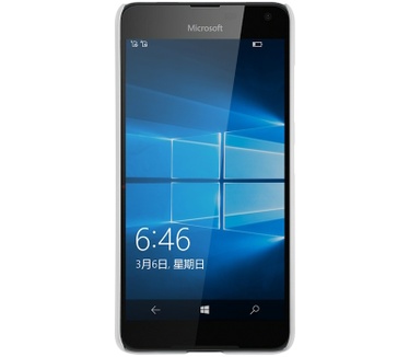Nillkin Frosted Shield Hard Case voor Microsoft Lumia 650 - Wit