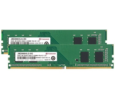 Transcend JetRam JetRam 16GB DDR4-2666 U-DIMM Dual Channel Kit
