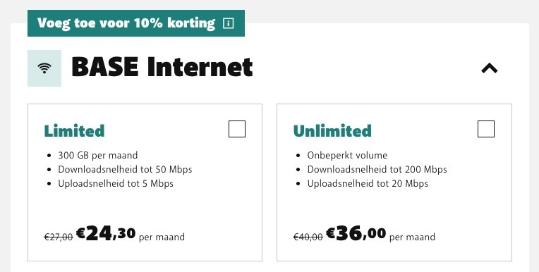 [BASE] Ervaringen & Discussie - Internet en hosting - GoT