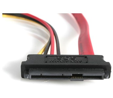 Startech.com 45 cm SAS 29-Pin naar SATA Kabel met LP4 Voeding