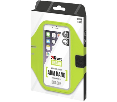 Trust 20886 (iPhone6/6S, iPhone 4, 4S, 5, 5S, Galaxy S4, S5, S6) Groen