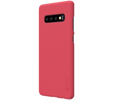 Nillkin FrostedShield HardCase Samsung Galaxy S10 (G973) - Rood  Rood
