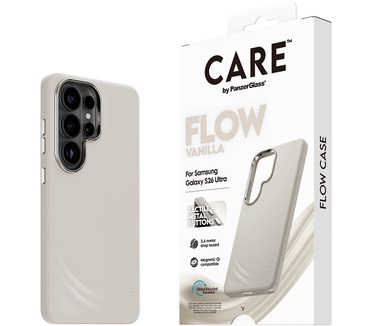 PanzerGlass CARE™ by PanzerGlass® Flow Case Vanilla w. Qi Samsung Galaxy S26 Ultra