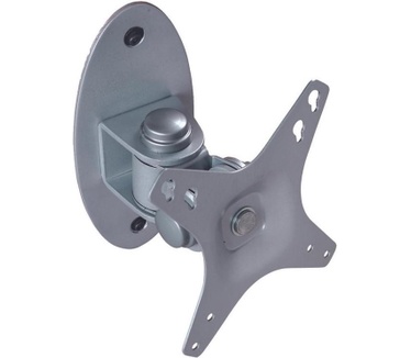 DesQ ® Monitor wandhouder monitor wandhouder zilver monitor scherm wandhouder draagkracht 13 kg