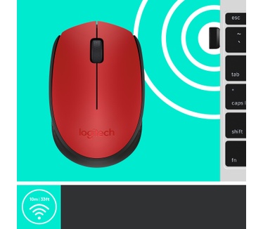 Logitech M171 Rood