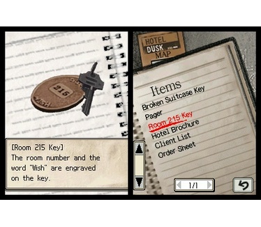 Hotel Dusk: Room 215