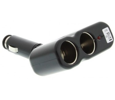 qMust Autolader Dual Car Socket (12/24V)