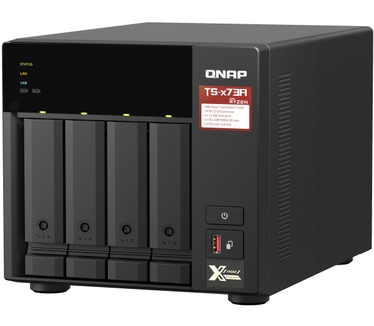 QNAP TS-473A, Seagate IronWolf schijven, 32TB