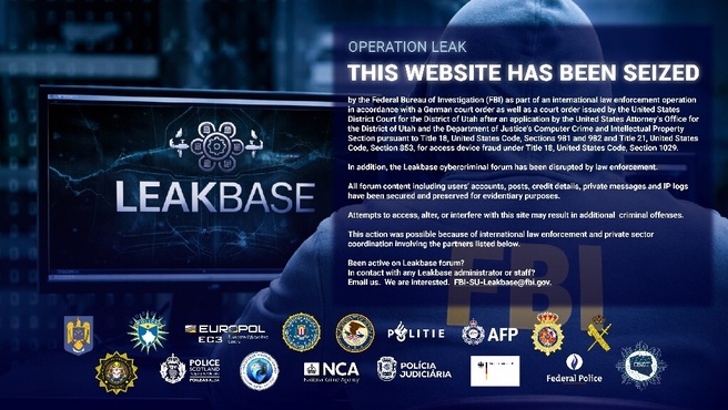 cybercrimeplatform LeakBase seized (bron: politie)