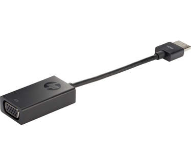 HP HDMI-naar-VGA-adapterkabel Zwart