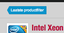 Laatste productfilter
