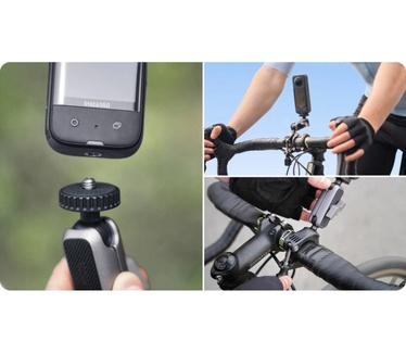 Insta360 X3 Fiets ComboX3 + Bike Accessory Bundle + 64G SD Card + 114CM Selfie Stick