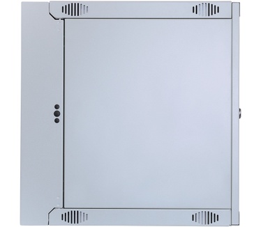 Intellinet 19" Double Section Wallmount Cabinet, 9U, 600mm depth, Flatpack, Grey