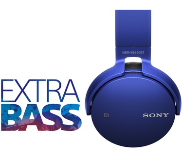 Sony MDR-XB650BT (Blauw)