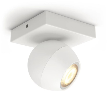 Philips Hue White ambiance Buckram 1-lichts spotbalk Wit (exclusief dimmer)
