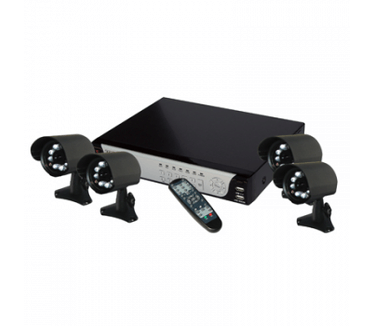 Eminent Camera Beveiligings Kit met 320GB Recorder en 4 Binnen/Buiten Camera's