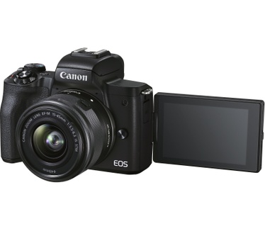 Canon EOS M50 Mark II + M15-45 S Starterskit Zwart