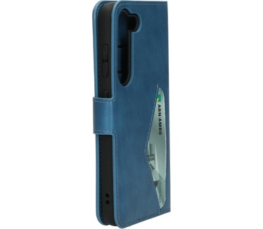 Mobiparts Classic Wallet Case Samsung Galaxy S23 (2023) Steel Blue